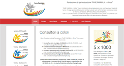 Desktop Screenshot of farefamiglia.org